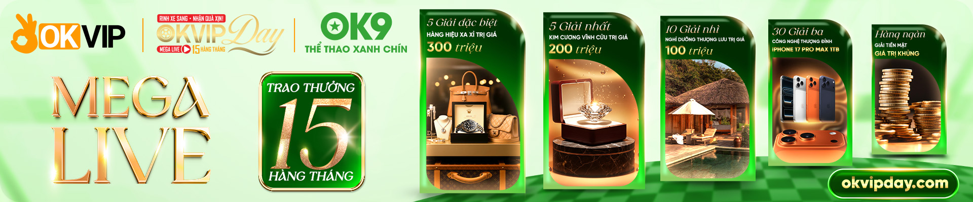 Banner khuyến mãi OK9